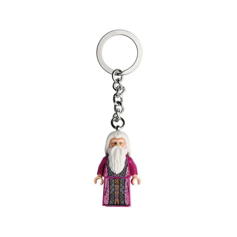 LEGO LEGO Harry Potter Series Albus Dumbledore Figure Pendant Key Chain Building Blocks 0-300 854198