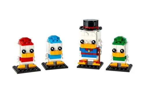 LEGO LEGO BrickHeadzie Series Disney Scrooge, Fay, Doo and Louie Building Bricks 340pcs 40477