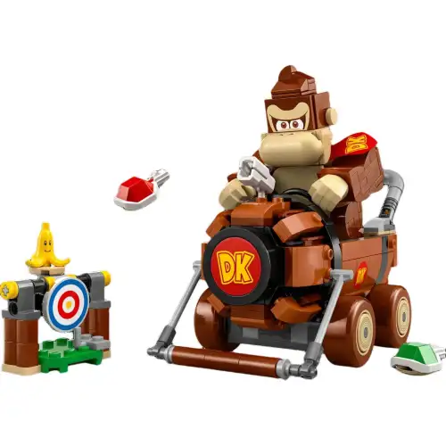 LEGO LEGO Mario Other Characters RacingTM-Donkey Kong&DK Jumbo Building Blocks 387pcs 72033-Assembled Insert