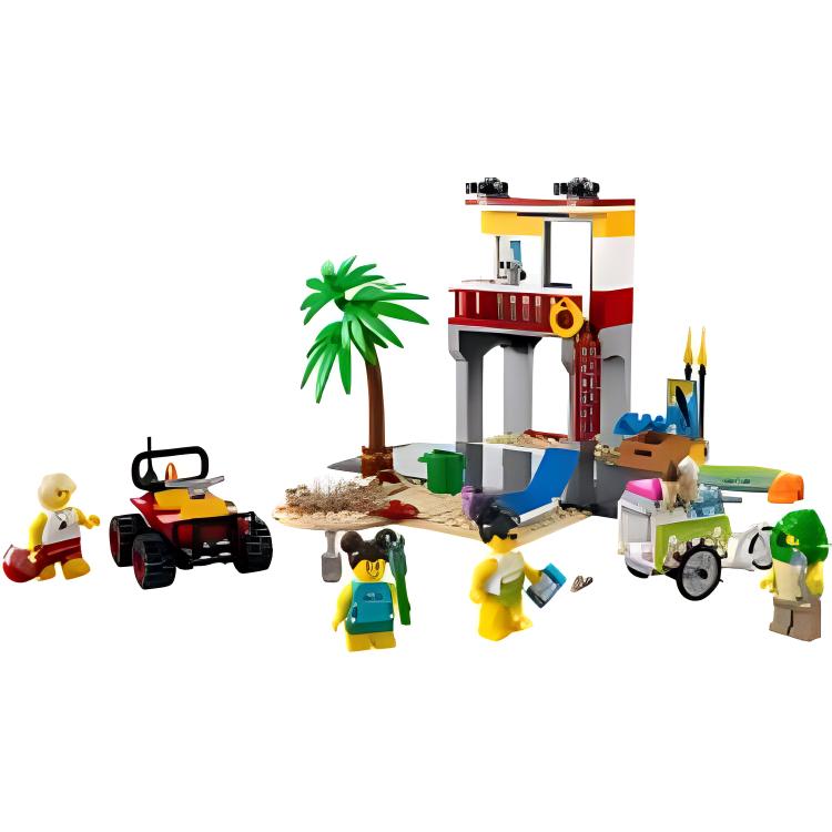 LEGO LEGO City Series Coastal Rescue Station Building Blocks 0-300pcs 60328