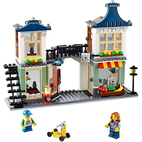 LEGO LEGO Creative 3-in-1 Series Creator 3-in-1 Toys and Grocery Bricks 466pcs 31036
