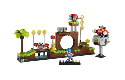 LEGO LEGO IDEAS Series Sonic the Hedgehog Green Hills Soothing Bricks 1125pcs 21331