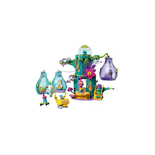 LEGO LEGO Trolls: World Tour Series Pop Village Celebration Building Bricks 380pcs 41255
