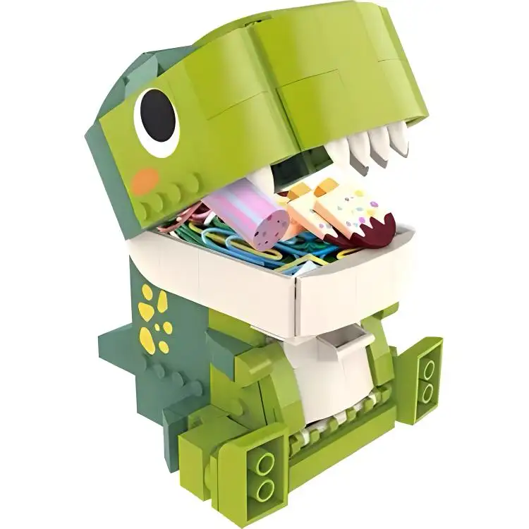LEGO Lego, dinosaur, pens holder, constructor, storage box, toy, tyrannosaurus Rex