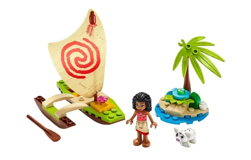LEGO LEGO x Disney/Disney Disney Series Moana Adventure Plastic Building Blocks 0-300pcs 43170
