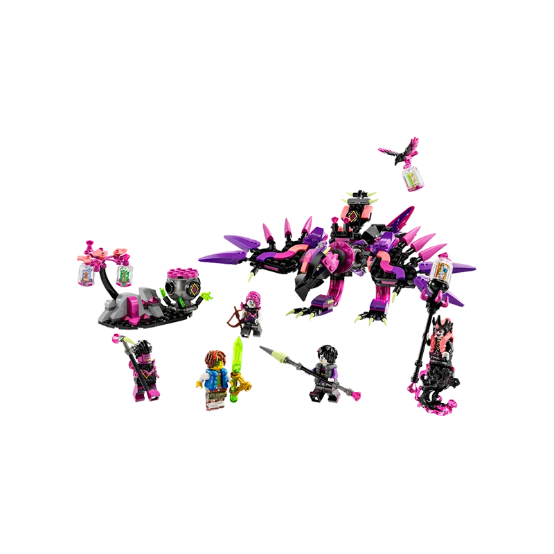 LEGO LEGO Dream City Hunter Immortal Witch's Nightmare Creature Building Blocks 457pcs 71483