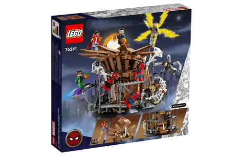 LEGO LEGO Superhero Series Spider-Man Showdown Building Bricks 900pcs 76261