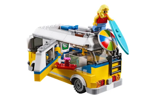 LEGO LEGO Creative Variety 3-in-1 Series Sunny Beach RV Building Bricks 379pcs 31079