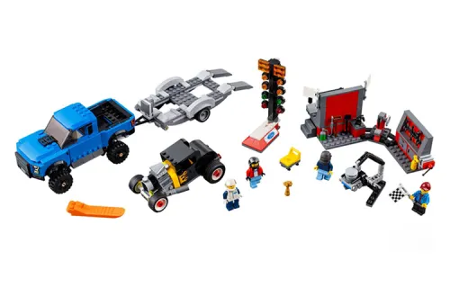 LEGO LEGO Super Racing Series Ford FORD Ford F 150 Raptor Building Blocks 664pcs 75875