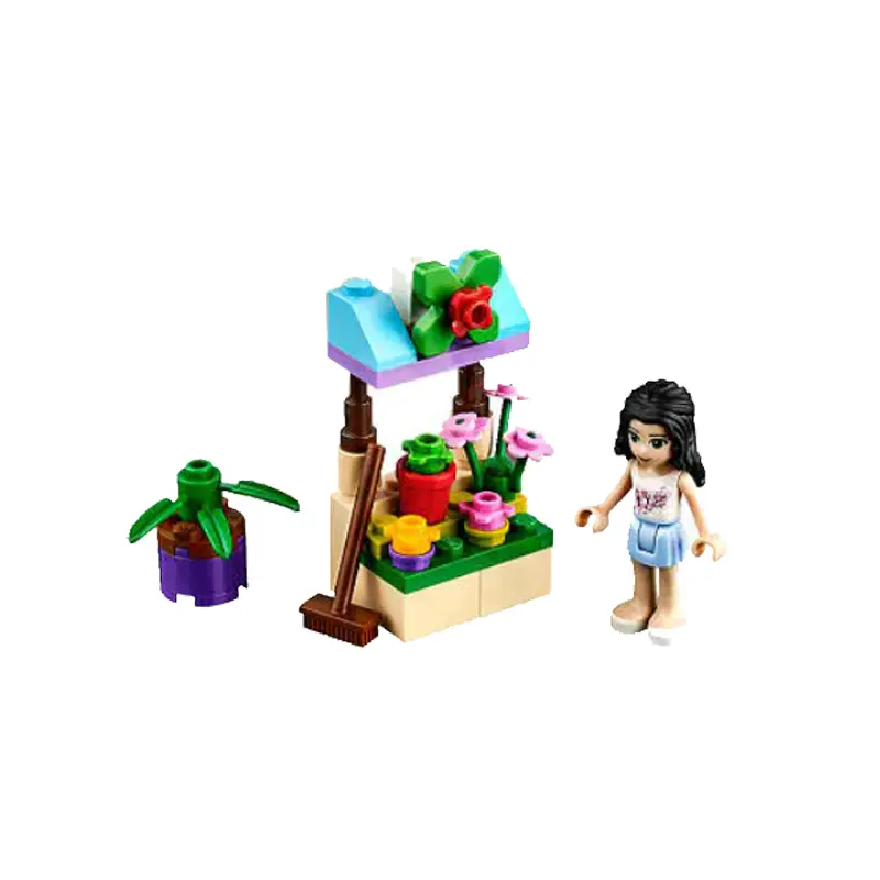 LEGO LEGO Friends Series Emma's Flower Bed Building Bag Building Toys Building Blocks 33pcs 30112