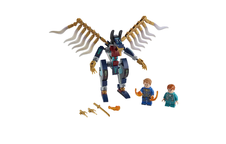 Конструктор LEGO Marvel Воздушная атака Вечных (разноцветный)