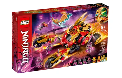 LEGO LEGO Ninjago Series Kai's Golden Dragon Assault Tank Bricks 624 71773