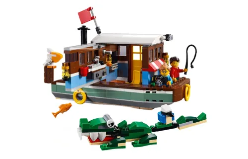 LEGO LEGO Creative 3-in-1 Series Creator 3-in-1 Riverside Boat Building Blocks 396 pcs/pzs 31093