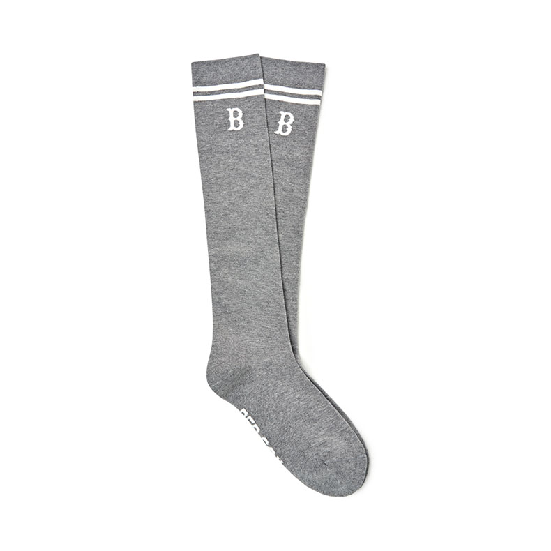 MLB Boston Red Sox Letter Print Knee High Socks Unisex