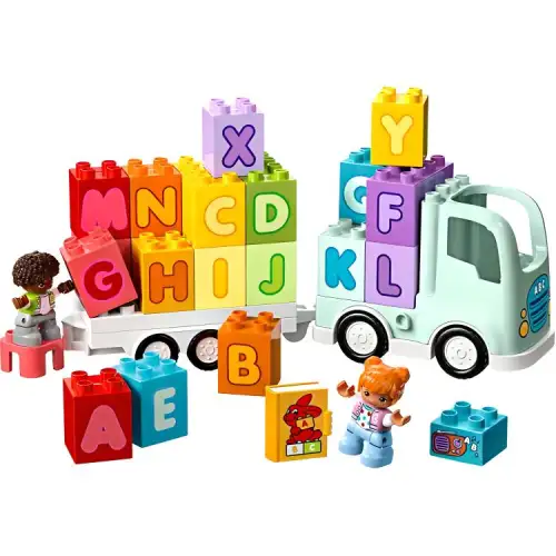 LEGO LEGO Duplo Series Peach Letter Truck Building Blocks 36pcs 10421