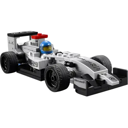 LEGO LEGO Super Racing Series McLaren Mercedes Gas Station Plastic Building Blocks 301-600pcs 75911