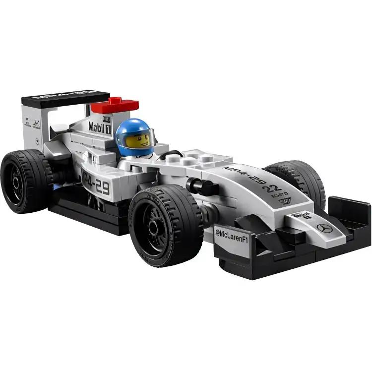 LEGO LEGO Super Racing Series McLaren Mercedes Gas Station Plastic Building Blocks 301-600pcs 75911