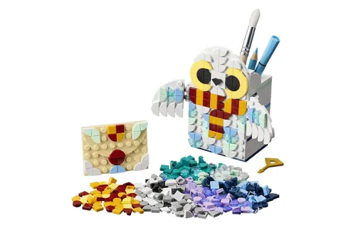LEGO LEGO Harry Potter Series Hedwig Cute Pen Holder Building Blocks 301-600pcs 41809