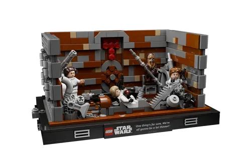 LEGO LEGO Star Wars Collection Star Wars Characters Death Star? Garbage Compactor Perspective View Bricks 601-1000pcs 75339