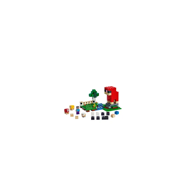 LEGO LEGO Minecraft Series Colorful Wool Farm Building Blocks 0-300pcs 21153