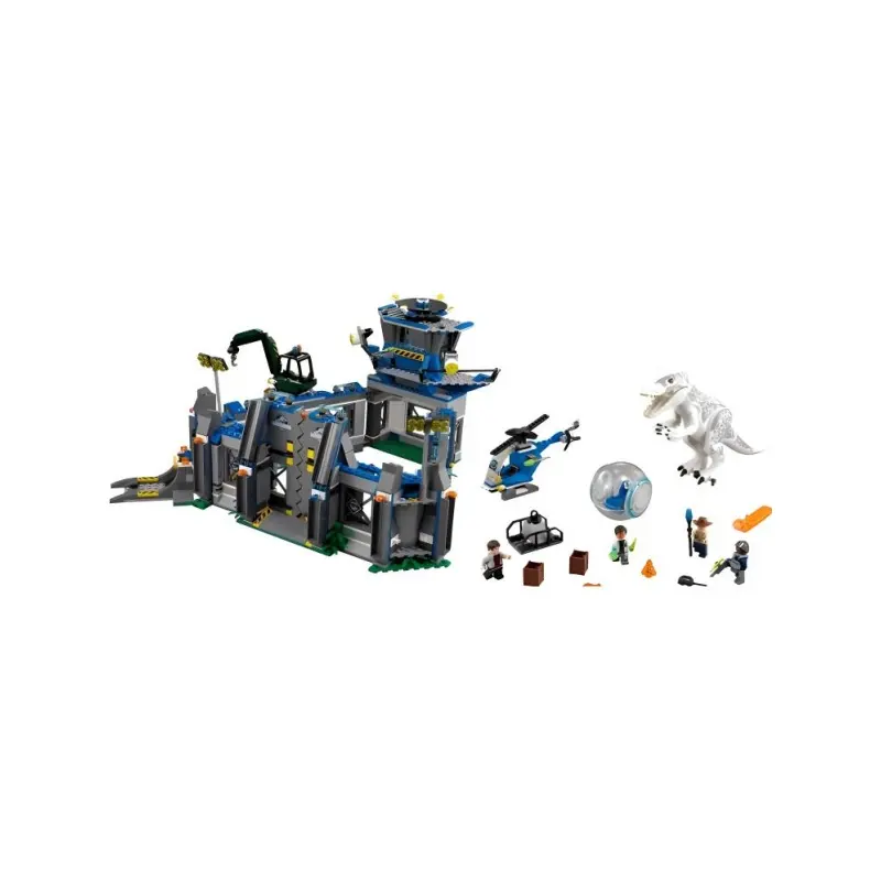 LEGO LEGO Jurassic World Series Hybrid Tyrannosaurus Escape Plastic Building Blocks 1156pcs 75919