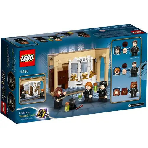 LEGO LEGO Harry Potter Series Harry Potter Character Hogwarts Compound Decoction Disaster Building Blocks 0-300pcs 76386
