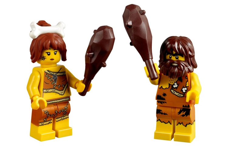 Конструктор LEGO Пещерный человек (разноцветный)