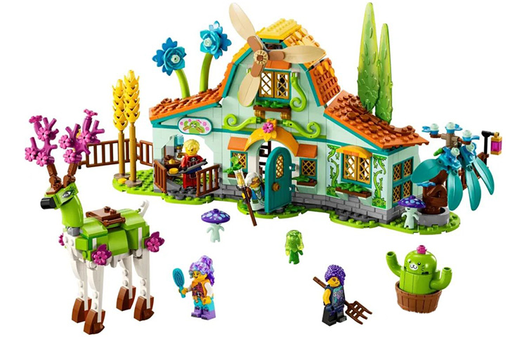 LEGO LEGO Dream City Hunter Series Dream House Building Blocks 681pcs 71459