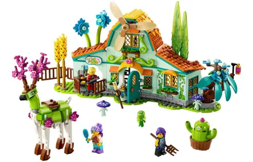 LEGO LEGO Dream City Hunter Series Dream House Building Blocks 681pcs 71459