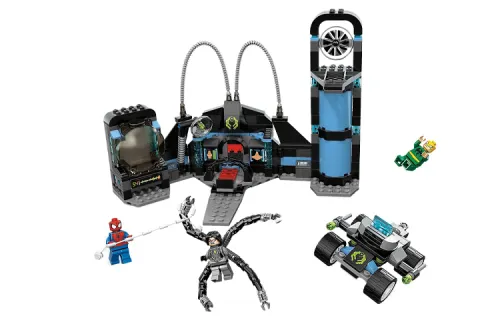 LEGO LEGO Superhero Series Doctor Octopus Ambush Spider-Man Plastic Building Blocks 295pcs 6873