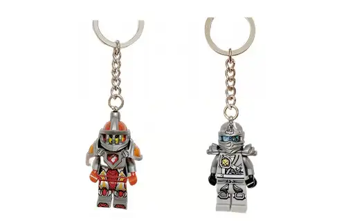 LEGO LEGO NINJAGO Series Ninja Zan Future Knights Macy Keychain Building Blocks 0-300pcs Ninja Zan + Future Knights Macy Keychain