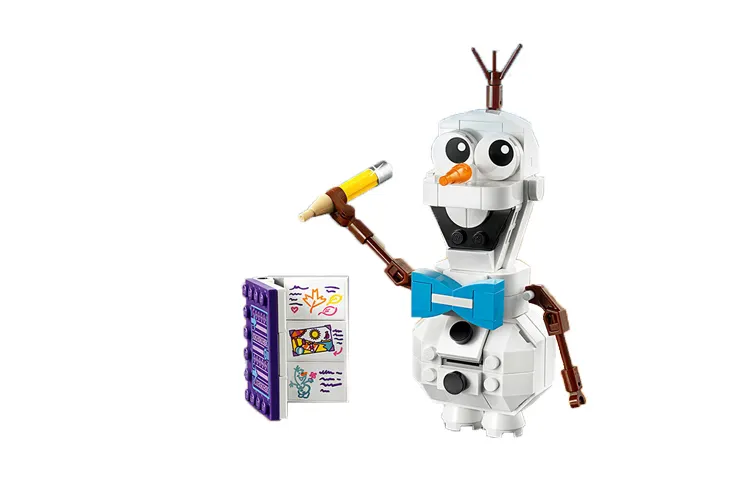 LEGO Lego, Disney, constructor, wooden man, doll, “Frozen”