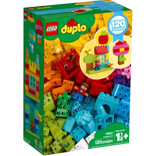 LEGO LEGO Duplo Series My Free Fun Box Creative Plastic Building Blocks 120pcs 10887