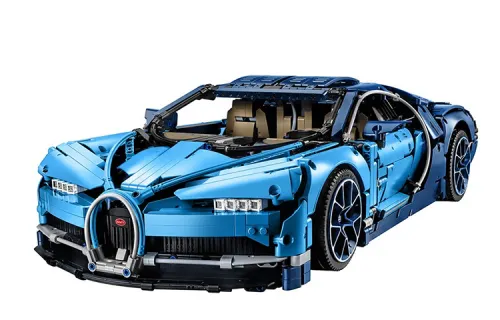 LEGO LEGO × Bugatti Technology Mechanical Set Bugatti Veyron Sports Car Model Movable Building Blocks 3599pcs 42083