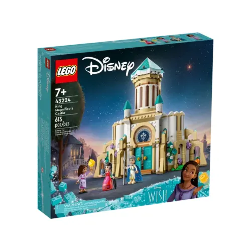 LEGO LEGO Disney Series King Manifico's Castle Building Blocks 613pcs 43224