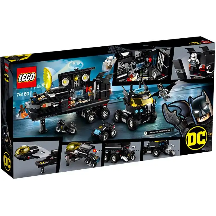 LEGO LEGO Batman Series Mobile Base Plastic Building Blocks 601-1000pcs 76160