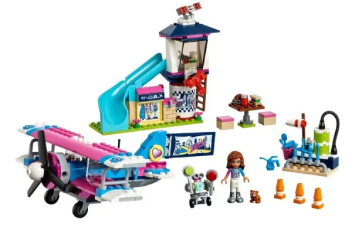 LEGO LEGO Friends Series Heart Lake City Plane Travel Bricks 301-600pcs 41343