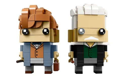 LEGO LEGO BrickHeadzi Newt and Grindelwald Building Blocks 247pcs 41631
