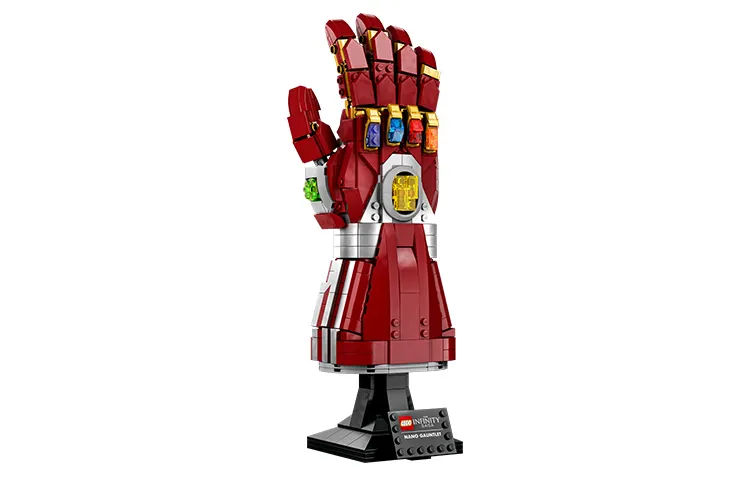 LEGO Lego Superhero Series Marvel Iron Man Nano Infinity Gauntlet Building Blocks 675pcs 76223