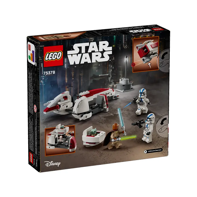 LEGO LEGO Star Wars Series BARC Flying Motorcycle Escape Bricks 221pcs 75378