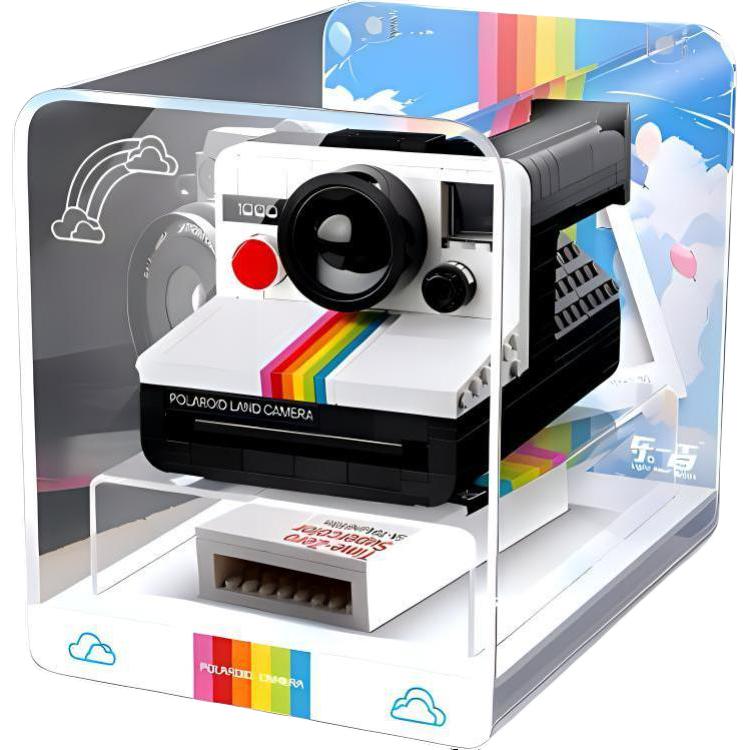 LEGO Счастливый высокая Серия идей Polaroid Onestep Polaroid Bloddlos Blocks 516pcs 21345