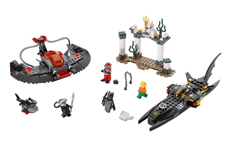 LEGO LEGO Super Hero Series DC Batman Deep Sea Assault Building Blocks 387pcs 76027