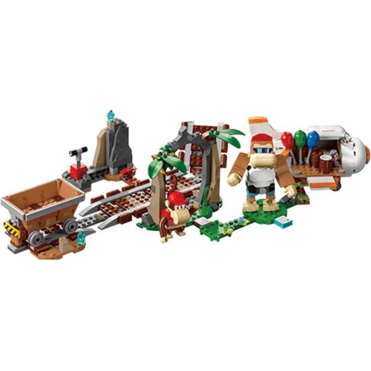 Конструктор LEGO Супер Марио Поездка в вагонетке Дидди Конга (разноцветный)