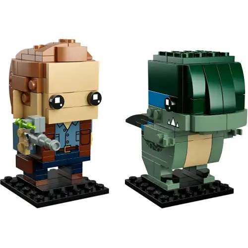 LEGO Lego, dinosaur, set, sophisticated plastic constructor, square head, Jurassic period