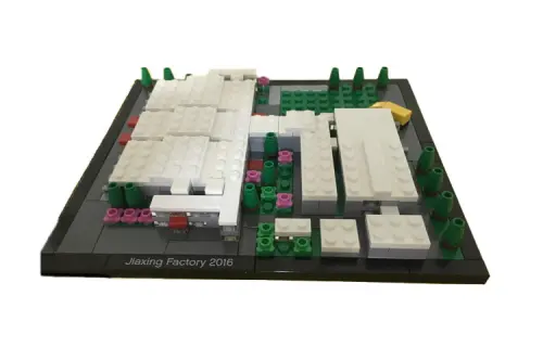 LEGO LEGO Jiaxing Factory Building Series Plastic Building Blocks 406pcs 4000023