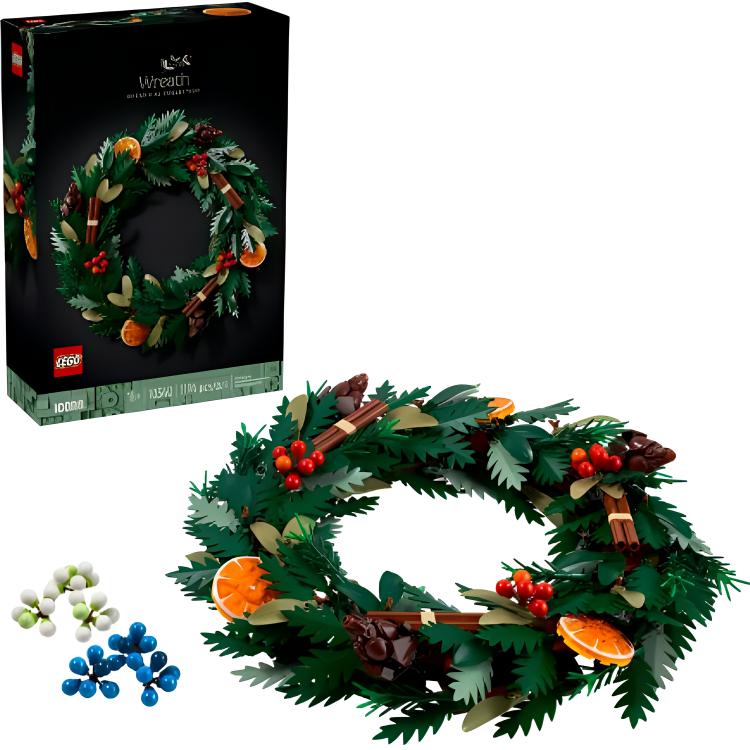 Конструктор LEGO Рождественский венок (зеленый)