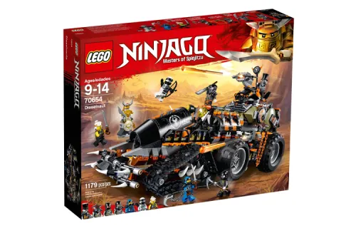 LEGO Lego, heavy ninja series, truck, constructor