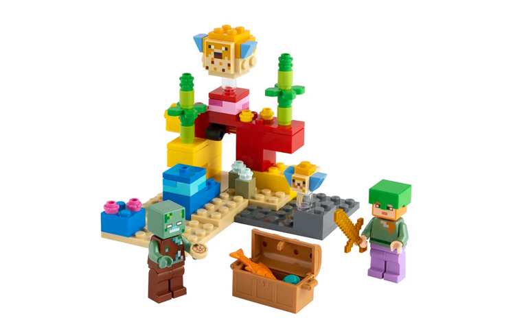 LEGO LEGO Minecraft Coral Reef Bricks 92 21164
