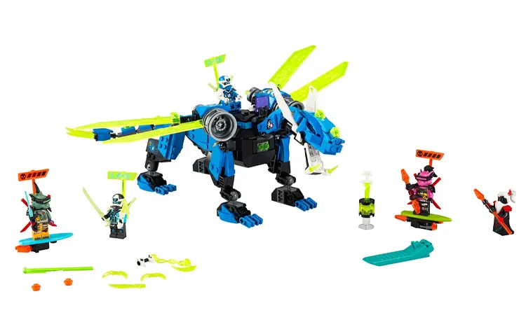LEGO LEGO Ninjago series Jay’s 2D dragon building blocks 301-600pcs 71711