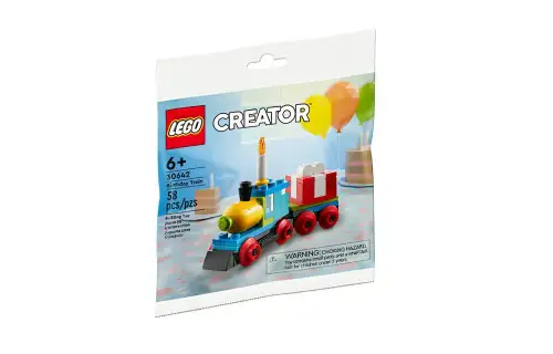 LEGO LEGO Creative Variety Series Birthday Train Building Bricks 58pcs 30642